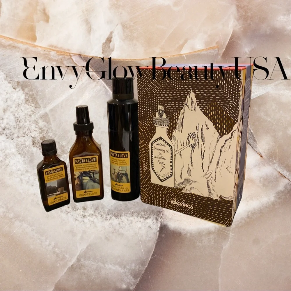 Davines Pasta & Love Shimmering Peaks Pre After Gel Shave